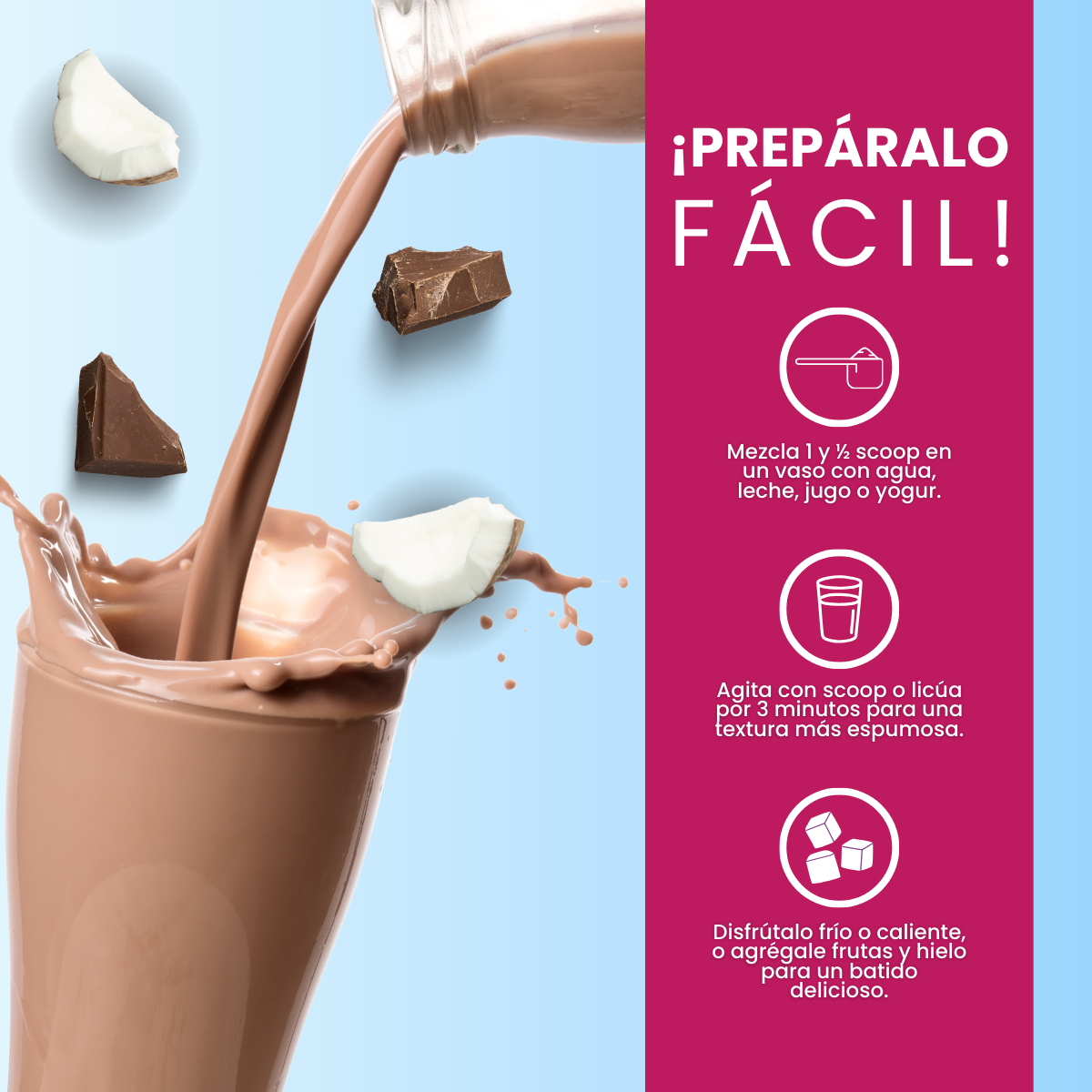 DOYPACK CHOCOLAGENO 250G