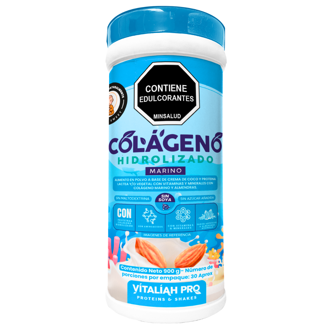 Vitaliah Pro - Colágeno Marino con leche de Almendras 900 G