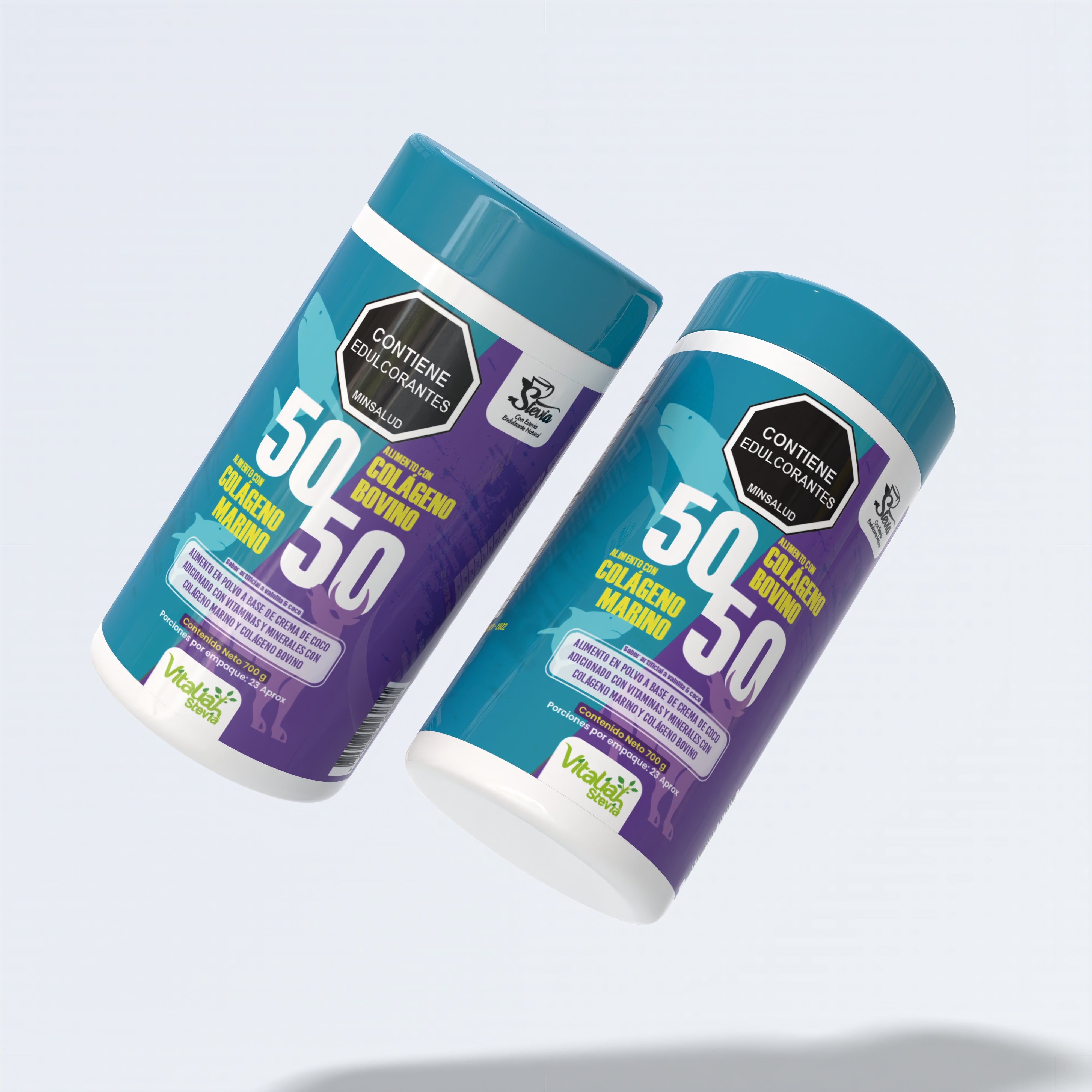 BATIDO COLAGENO 50/50 MARINO Y BOVINO 700 G