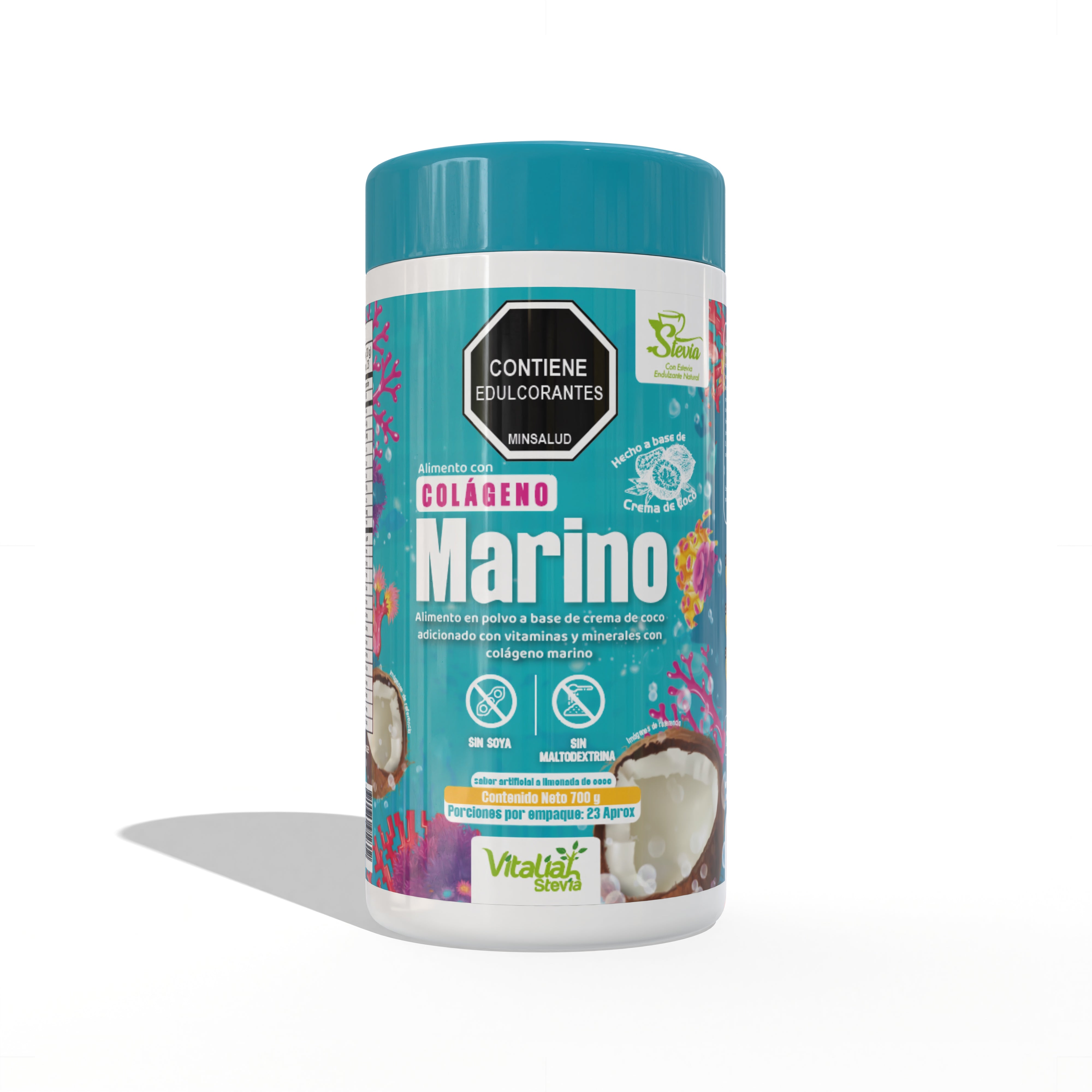 Promoción 3 Colágenos - Colágeno de origen Marino, Colágeno Vainilla, Colágeno Fresa - X700 G
