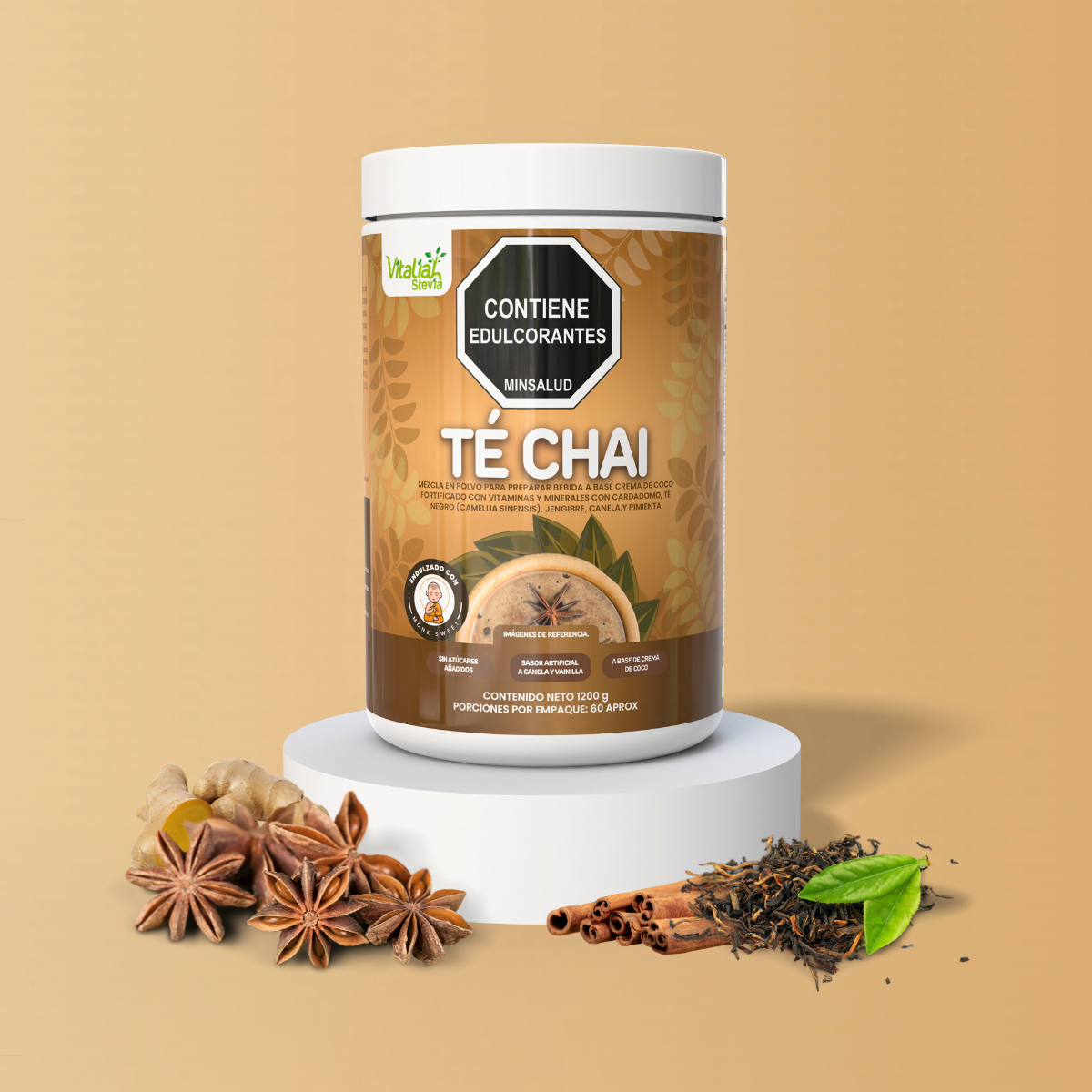 Té Chai Vitaliah - 1200g