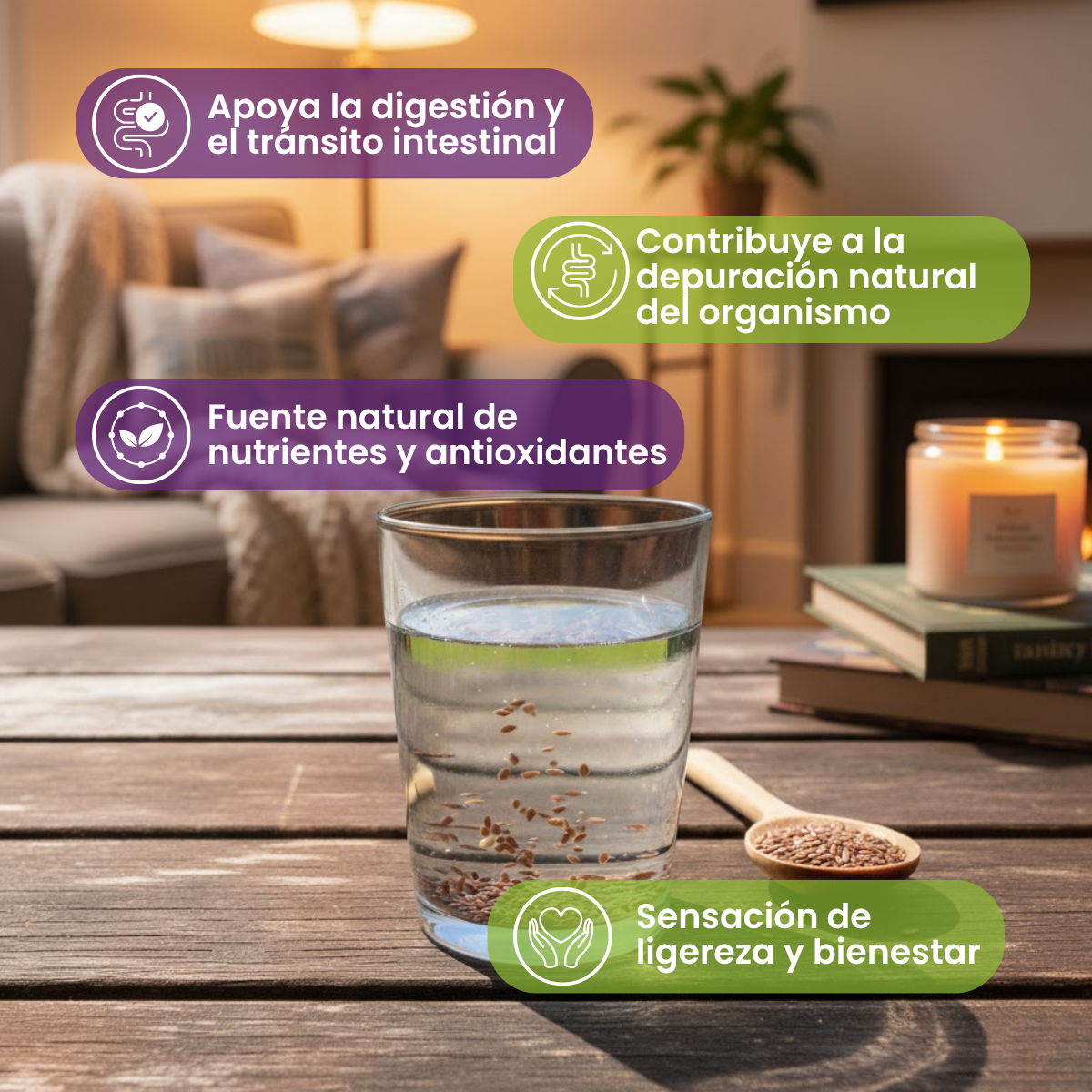 Fibra Linaza & Alcachofa 425 g