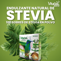 Caja De 100 Sobres Stevia