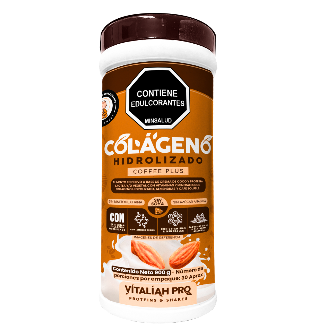 BATIDO COLAGENO COFFEE PLUS 900 G VITALIAH PRO