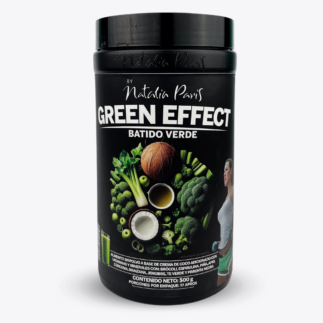 Batido Verde Quemador Green Effect by Natalia Paris 500 g