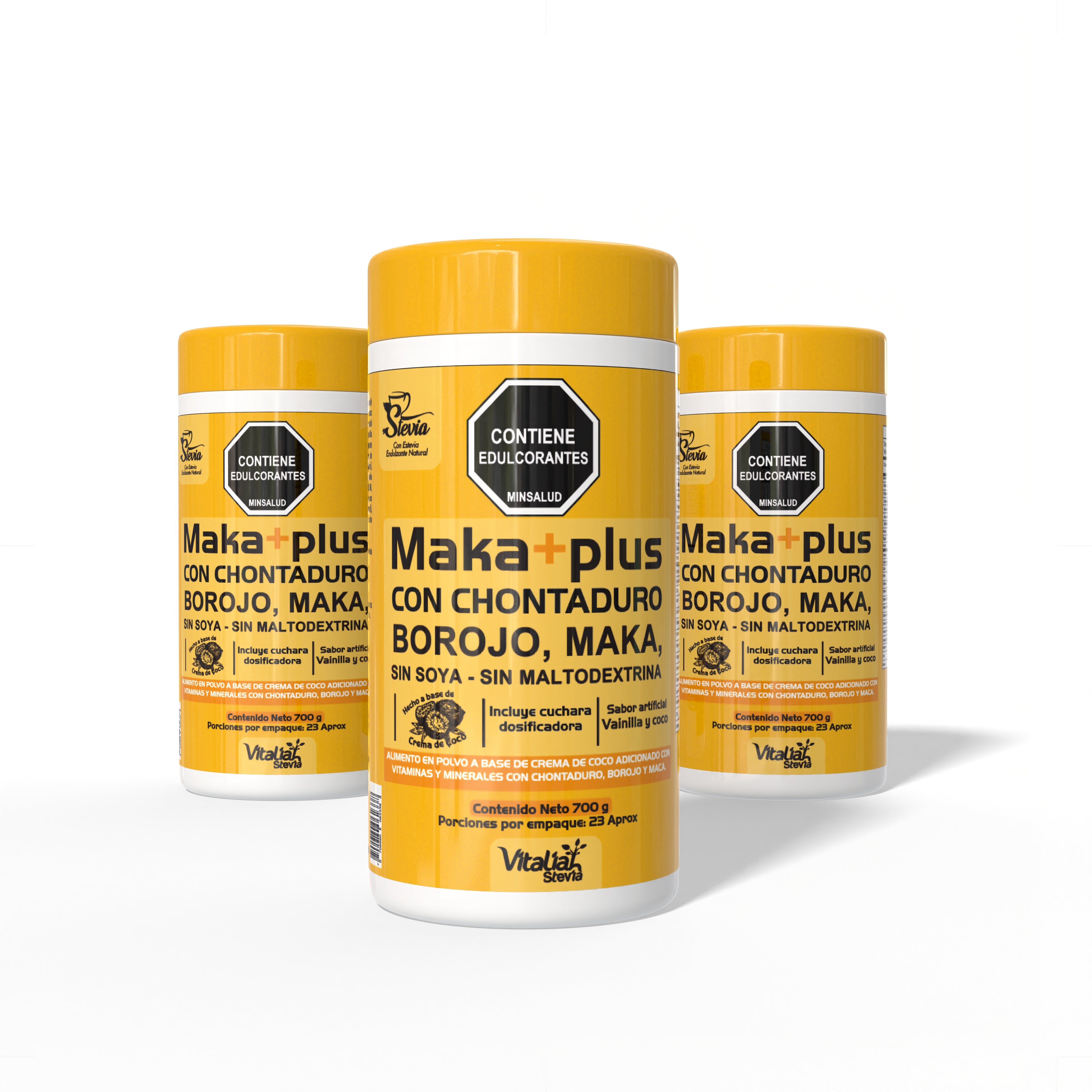 Maka+Plus:  Batido con Maca + Chontaduro + Borojó -  Combo X3