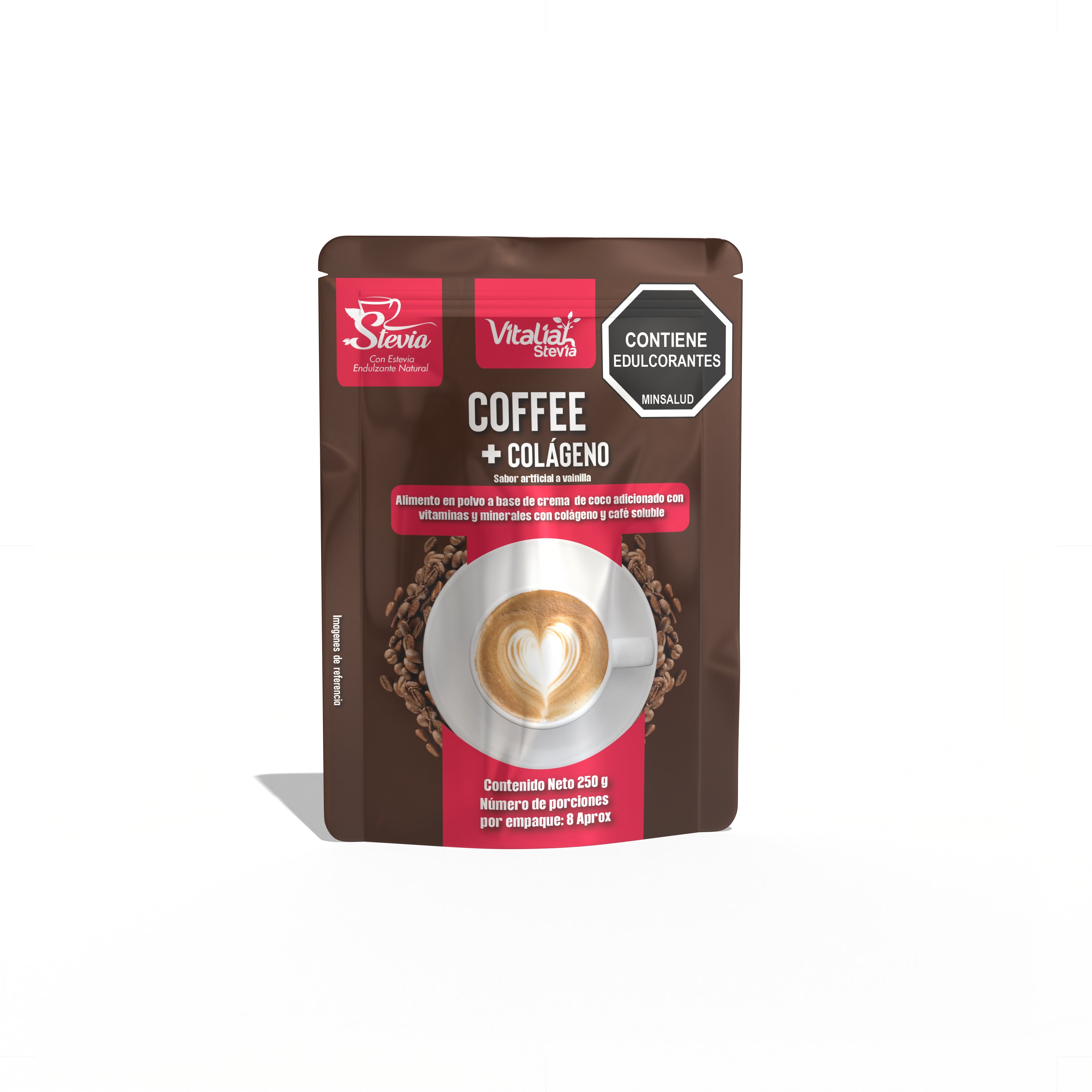 BATIDO COFFEE + COLAGENO DOYPACK 250 G VITALIAH