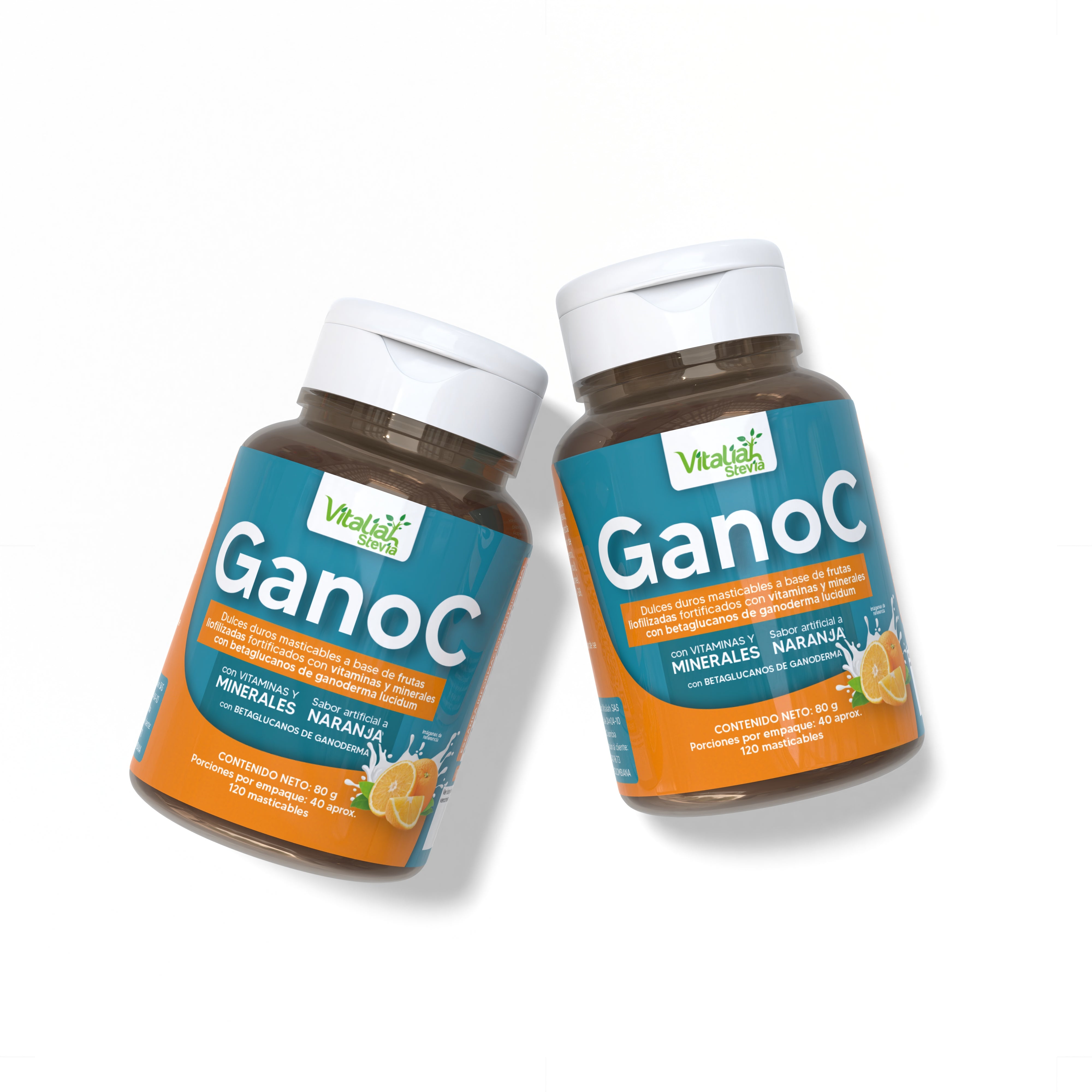 Masticables GanoC - Vitamina C 120 und