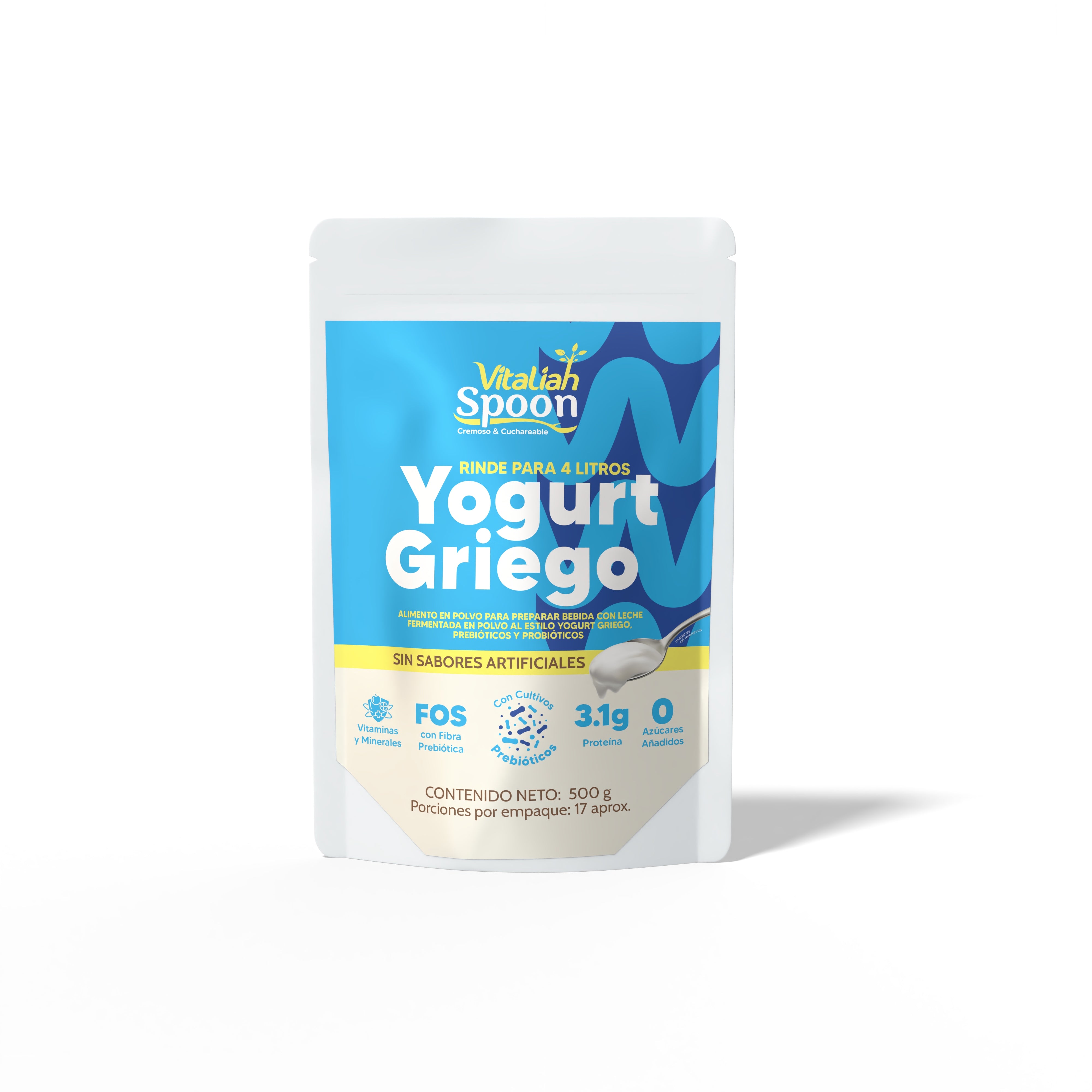 Yogurt Griego en Polvo Vitaliah - 500g