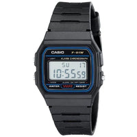 RELOJ CASIO RESINA UNISEX DIGITAL F-91W-1DG