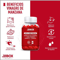 The Gummy Box Vitamina Vinagre De Sidra De Manzana X2
