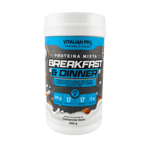COMBO X1 Vitaliah Pro - Proteína Mixta Breakfast and Dinner X900 g vitaliah colombia