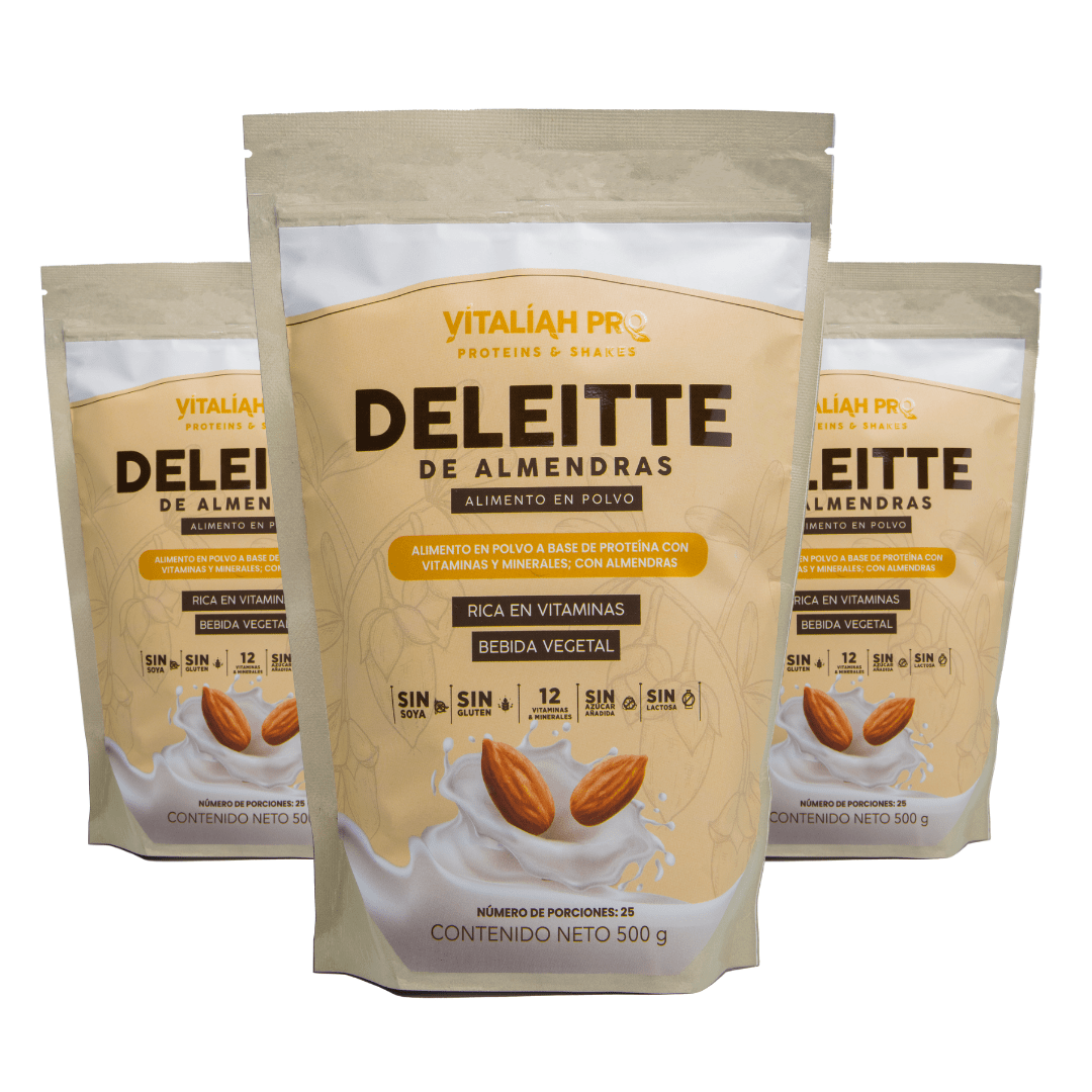 COMBO X3 Vitaliah Pro - DELEITTE DE ALMENDRAS - 500 G vitaliah colombia