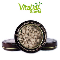 Mentas masticables de Café + Té Verde vitaliah colombia
