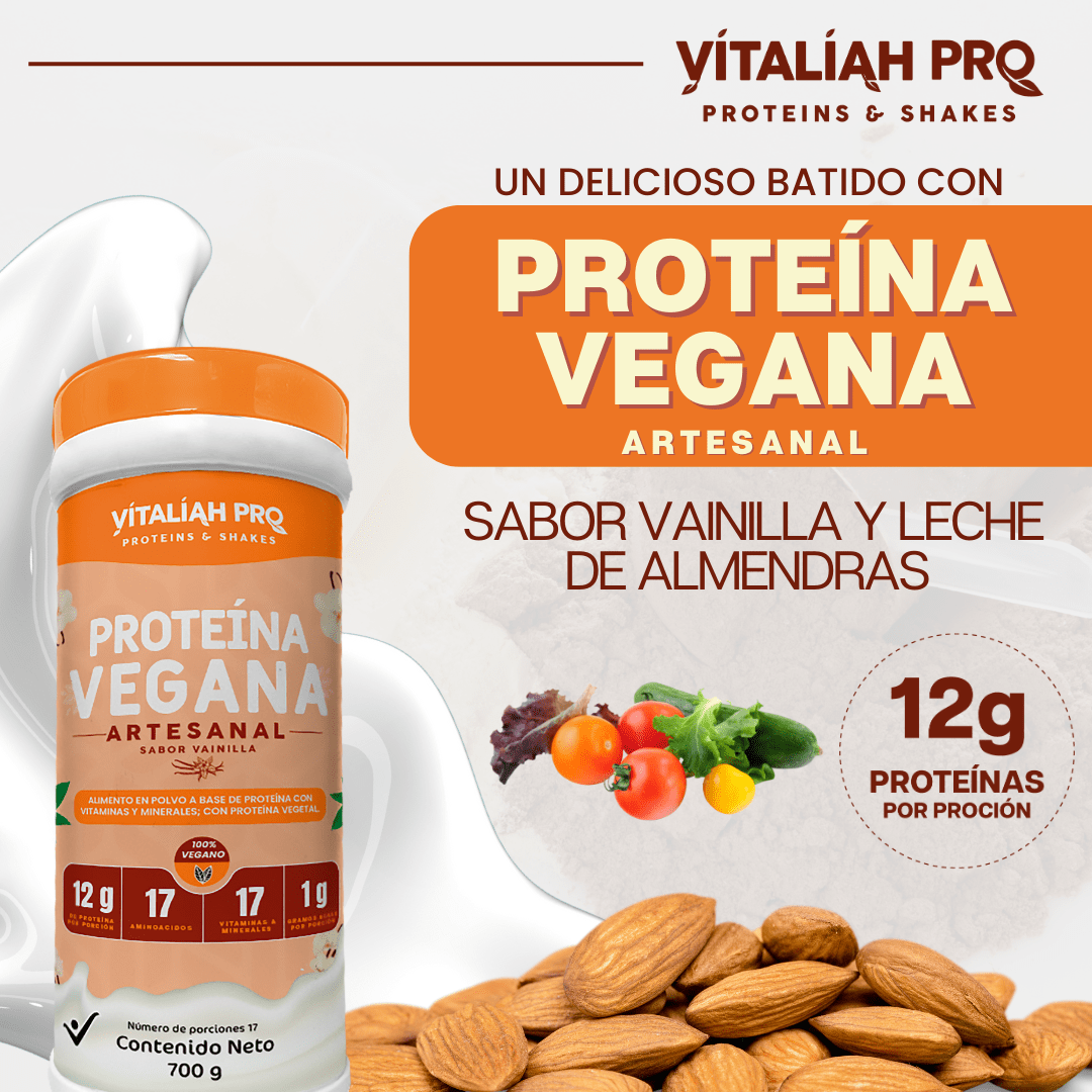 Proteína Vegana Artesanal 700 g vitaliah colombia