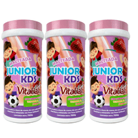 Revitalizantes 3 Frascos Malteada Junior Kds Vitaliah-Complemento saludable para alimentación de tus hijos vitaliah colombia